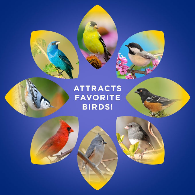 Audubon Park extreme variety wild bird seed for outside feeders, 15-lb. bag, year-round use