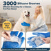 augwind navy blue 6pcs pet grooming kit for dogs cats and horses