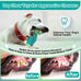 Bikisens hammerhead shark dog toys for aggressive chewers, green, 8.46in, medium/large breed