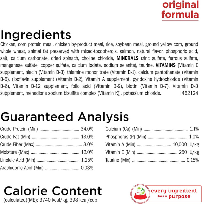 purina naturals original cat food 13 lb dry cat food for indoor cats with natural ingredients