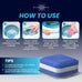Washing machine cleaner tablets - pet hair removal, odor elimination, septic tank safe, HE compatible