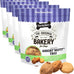 Three Dog Bakery Assort Mutt Trio 48oz dog treats with oats, apple, peanut butter, and vanilla, premium puppy training snacks
