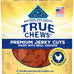 Blue Buffalo True Chews Premium Jerky Cuts 4oz Dog Treats with Natural Chicken Ingredients