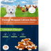 MON2SUN Chicken Wrapped Calcium Bones, 2.3" Treats for Puppies