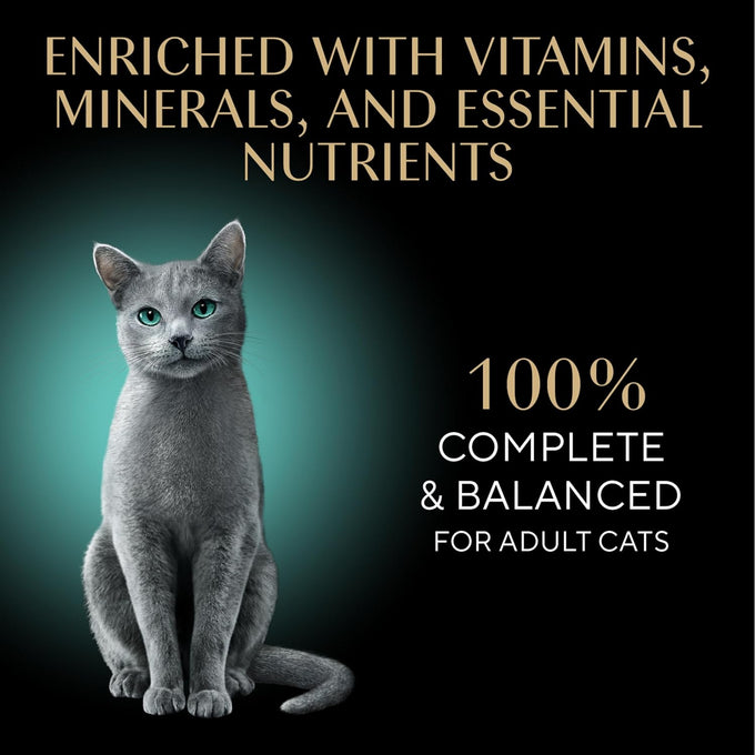 sheba perfect portions wet cat food cuts in gravy, roasted chicken entree and turkey entree, 12-count twin-pack trays