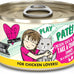 Weruva B.F.F. Play Chicken, Duck & Turkey Paté Lovers Wet Cat Food, 5.5oz Can (Pack of 8)