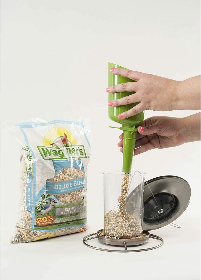 Wagner's 10 lb bag Deluxe Wild Bird Food, sunflower and general purpose seeds, USA made
