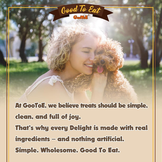 Gootoe chicken breast dog training treats high-protein gluten-free hypoallergenic grain-free 1 lb