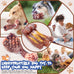 Fuufome 2 pack indestructible tough nylon dog toys for large breed with milk flavor