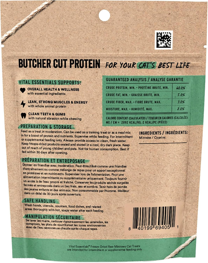 vital-essentials-freeze-dried-minnows-cat-treats-premium-quality-grain-free-healthy-treats-for-cats-0-5-oz-bag