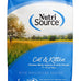 NutriSource grain inclusive dry cat food, 12LB chicken and rice recipe for all life stages