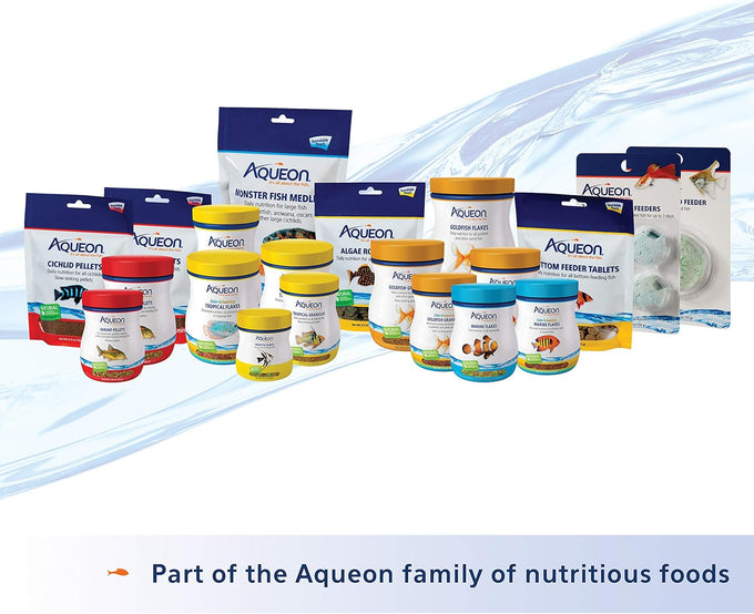Aqueon 3-Day Vacation Fish Feeder Blocks for Freshwater Aquariums – 4-Pack Slow Release Nutrition for Up to 5-6 Medium Fish