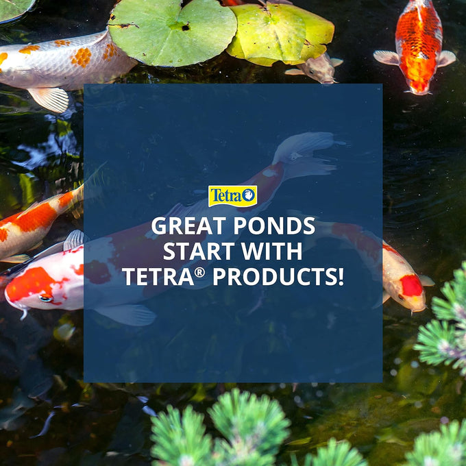 TetraPond Koi Growth Soft Sticks Pond Fish Food 4.85 Pounds High-Protein Diet
