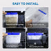 Tetra Whisper Bio-Bag Filter Cartridges Large, 6-in-1 16-Pack for 20-60 Gallon Aquariums, Low-Dust Install
