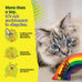 yeowww catnip toy rainbow, 100% usa-grown catnip, 100% effective