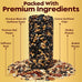 Hot Pepper Bird Seed Cylinders with Hole, 4" x 7.75", No Mess, All Natural, USA Made Birdseed for Outside Wild Birds