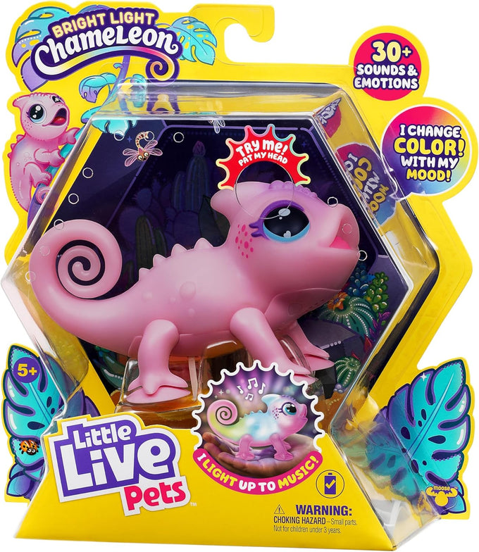 little live pets indie talking bird toy, 20+ sounds, realistic pet play, kids toy playset, ages 5-7, colorful cage