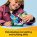 LEGO Creator 3 in 1 Wild Animals: Colorful Hummingbird Building Toy for Kids Ages 8+, Build 3 Animals - 31384