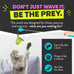 Jackson Galaxy Gotcha! Telescoping Cat Wand Toy with Natural Feathers for Indoor Cat Play