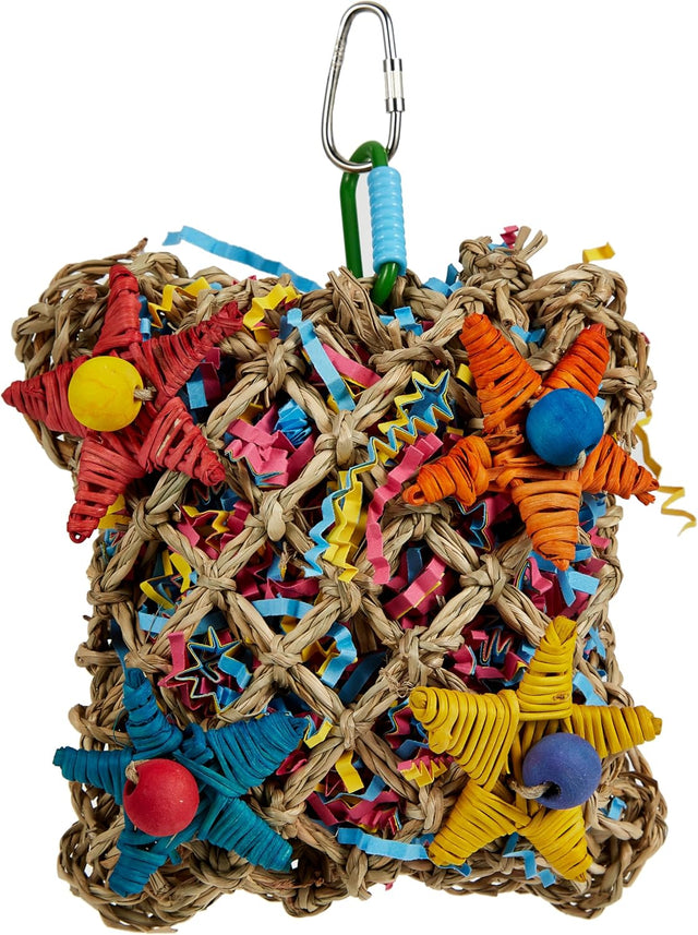 Super Bird Creations SC208 Pickin' Pocket Foraging Toy for Small Animals - Safe and Entertaining