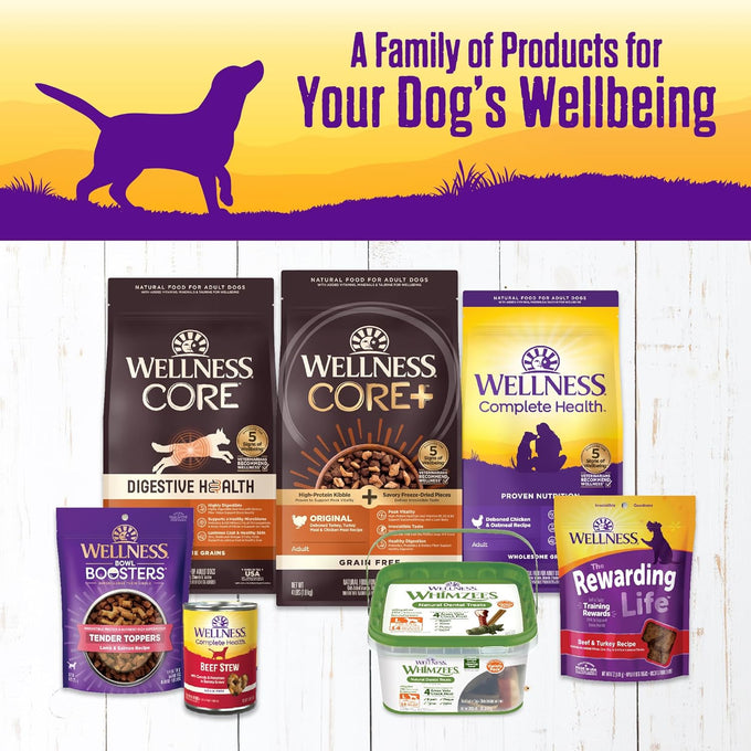 Wellness Grain-Free Chicken Stew Wet Dog Food, 12.5 oz, 12 Cans