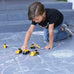 Cat Construction 5-Piece Little Machines Set with Movable Parts, Durable Design, and Versatile Use