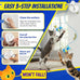 Automatic Flying Bird Feather & Mouse Wand Cat Toy for Indoor Cats, Hands-Free USB-Rechargeable Safe Play Chase Exercise