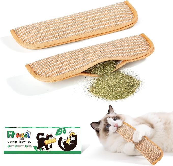 potaroma-cat-toys-pack-of-2-with-6000mg-a-organic-catnip-soft-sisal-material-indoor-kitten-scratching-and-kicker-toys-for-bored-cats