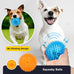 vitever 3.5" squeaky dog toy balls in 6 colors, bpa free, non-toxic for medium, large & small dogs