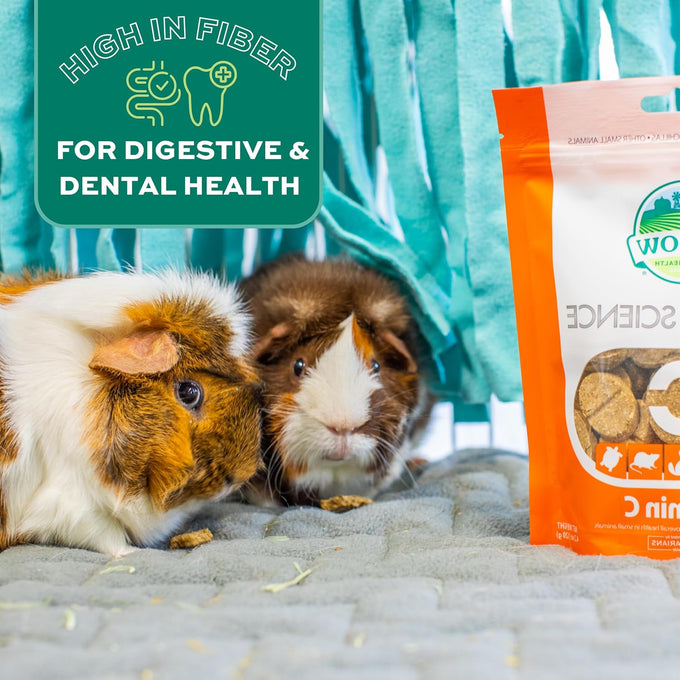 Oxbow natural science vitamin c supplement, high-fiber timothy hay, guinea pig items, us-made, small pet supplies, veterinarian-recommended