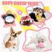 XIUGOAL pink puppy toys 9 pack for small dogs teething enrichment squeaky plush toys rope toys