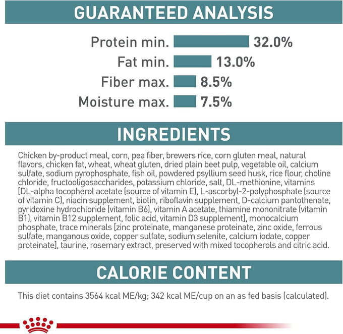Royal Canin Feline Care Nutrition Hairball Care Adult Dry Cat Food, 6 lb Bag