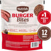Rachael Ray Nutrish Burger Bites Beef Recipe with Bison Dog Treats, 12 oz Pouch