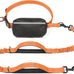 iYoShop hands-free dog leash with zipper pouch for walking jogging and running dogs (Large, 25-120 lbs, Black)