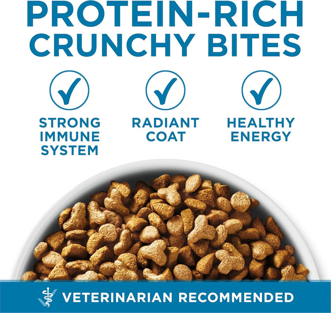 Purina one high-protein senior dry cat food, indoor advantage, real chicken, natural, 3.5 lb bag
