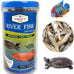 Amzey 2.3 oz dried whole river fish for turtles, terrapins, reptiles, and large tropical fish - natural and healthy