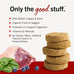 Stella & Chewy's freeze-dried raw rabbit dinner patties high protein grain-free puppy dog food for picky eaters 5.5 oz