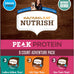 Nutrish Peak Protein Wet Dog Food Variety Pack, High Protein, Grain Free, 3.5oz Cups (Pack of 9), 2 Count (Rachael Ray)