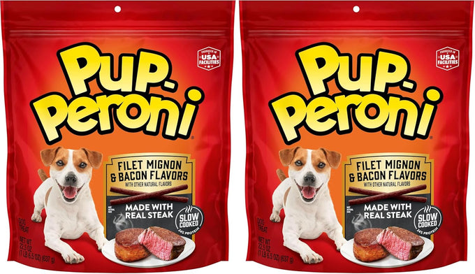 Pup-Peroni Original Beef Recipe, 38 Oz. Bag, Slow Cooked Dog Treats with Real Beef