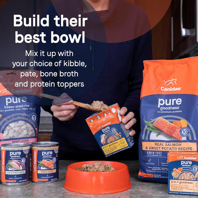 Canidae Pure Lamb, Turkey & Chicken Wet Dog Food, 13oz, 12-Pack