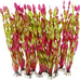 MyLifeUNIT Artificial Seaweed Aquarium Plant Decorations 10 PCS, 12 Inches Tall, Green Plastic PVC