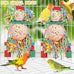 BBjinronjy Bird Toys, 2PCS Hanging Natural Soft Sola Ball Beak Chew Shred Forage Toys for Parrots, Cockatiel, Conure, Love Birds, Parakeets, Budgie, Small Birds