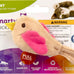 SmartyKat Chickadee Chirp Electronic Sound Cat Toy, Light Brown, One Size - Motion-Activated Bird Chirp