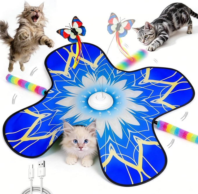 hide-and-seek-cat-toy-mat-3-in-1-interactive-cat-toys-for-indoor-cats-with-fluttering-butterfly-moving-concealed-feathers