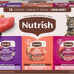 Nutrish Grain Free Ocean Lover's Whole Health Blend Variety Pack Wet Cat Food, 2.8 oz. Cup, 12 Count (Rachael Ray)