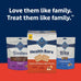 Blue Buffalo Oven-Baked Natural Crunchy Dog Biscuits Bacon Egg & Cheese 3.5-lbs Box