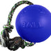 Jolly Pets Romp-n-Roll Dog Toy 8 inches large blue model 608 BL