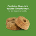 Kaytee timothy biscuits baked treats for pet guinea pigs, rabbits, and other small animals, 4 oz, apple flavor