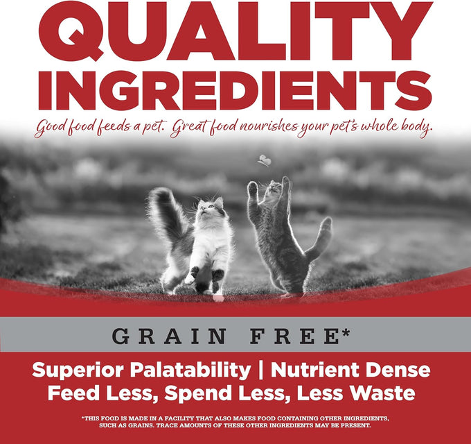 Beef & Beef Liver Entrée Grain-Free Cat Food 12/5 Oz
