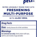 Wet Ones for Cats Freshening Wipes, multi-purpose cat grooming wipes with aloe vera, gentle cleaning, 50 count